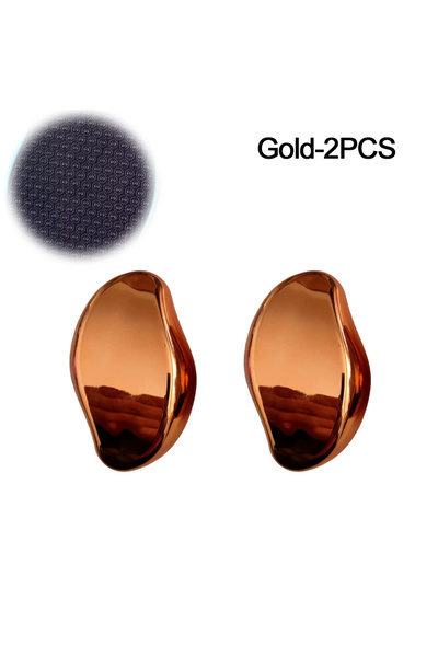 Choice4 جهاز طحن القدمين الذهبي - قطعتان لإزالة الجلد الميت وفرك القدمين وطحن...