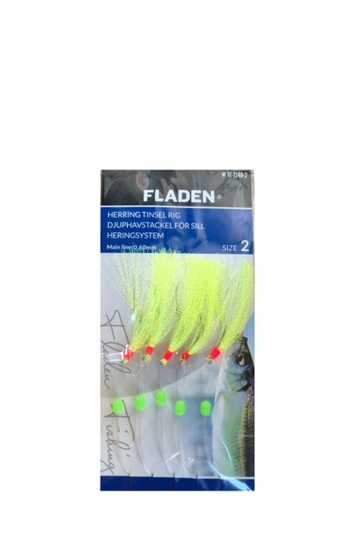 FLADEN Sabiki Herring Tinsel Yesil Hazir Takim No:4