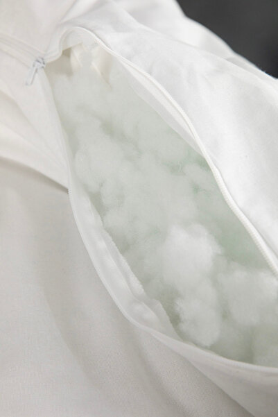 FAVORA Quilt Liner Mattress 100% Cotton Single Zippered Quilt Pillow Inner Cover 160X220 - White