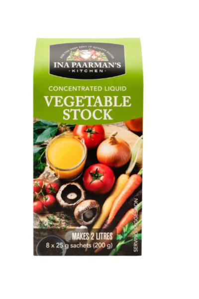 Ina Paarman مرق الخضار السائل المركز (8 أكياس × 25 جم) × 2 قطعة