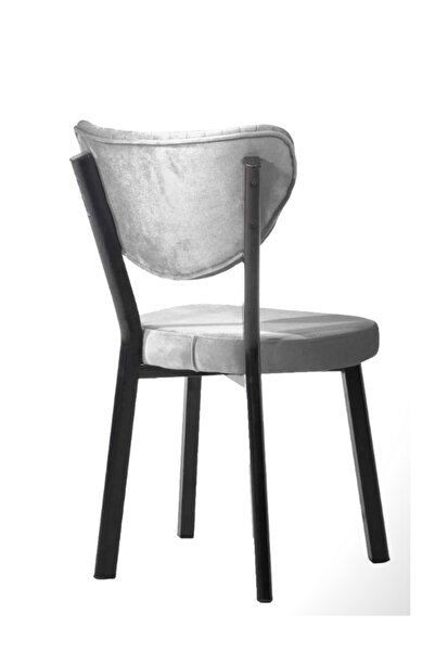 Desire Mar Chair, Cafe, Restaurant, Kitchen, Living Room, Metal, Babyface Textile, Light Grey