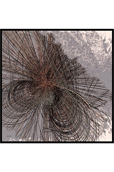 Aker İpek Krep Saten Eşarp