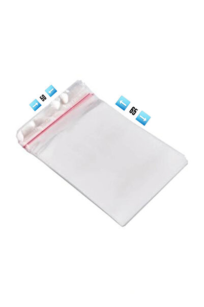 ARTTMACRAME Kargo Gönderim Poşeti – Bantlı Jelatin Şeffaf Paket 50×65 cm