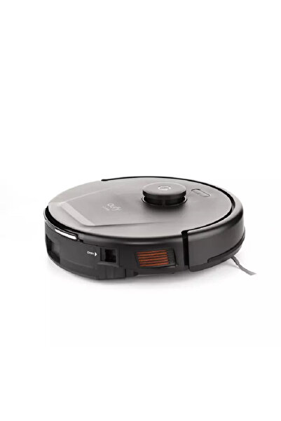 eufy L60 Hybrid RoboVac، شفط قوي 5000 باسكال، نظام ملاحة ليزر iPath، لون أسود.