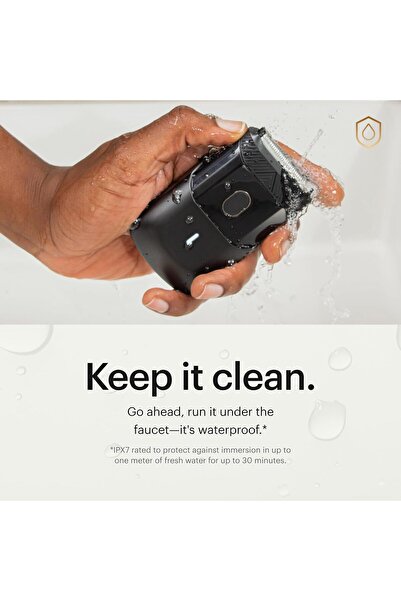 Manscaped The Handyman Compact Face Shaver – Portable USB-C Rechargeable Foil Razor