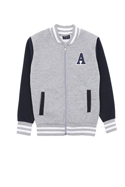 CRASSİ Boy's Cardigan 3 Thread Raised Knit