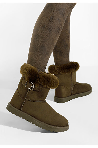 B T Shoes Μπότες Τύπου ug πρασινο Cherina