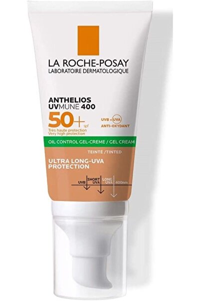La Roche Posay Anthelios Uvmune Oil Control Spf 50+ Yağlı Ciltler Için Renkli Yüz Güneş Kremi