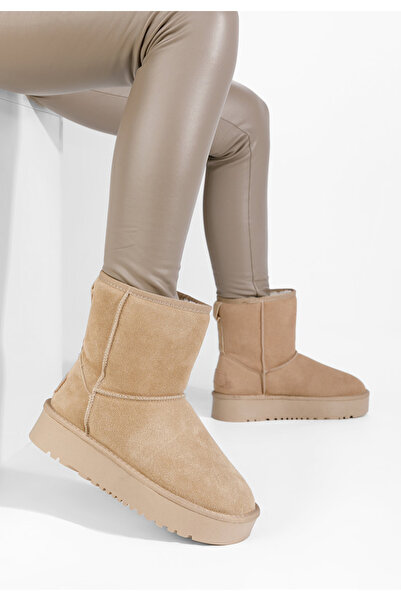 B T Shoes Μπότες τύπου ug Maya V2 χακι