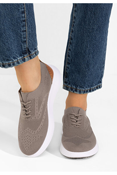 B T Shoes Khaki dámské polobotky Sorisa