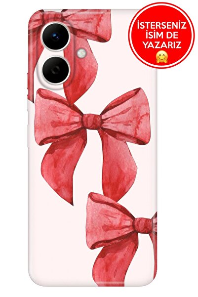 TECNO Spark Go2 Lüks Kılıf Kamera Korumalı Full Desen Arka Silikon Kurdele Sanat