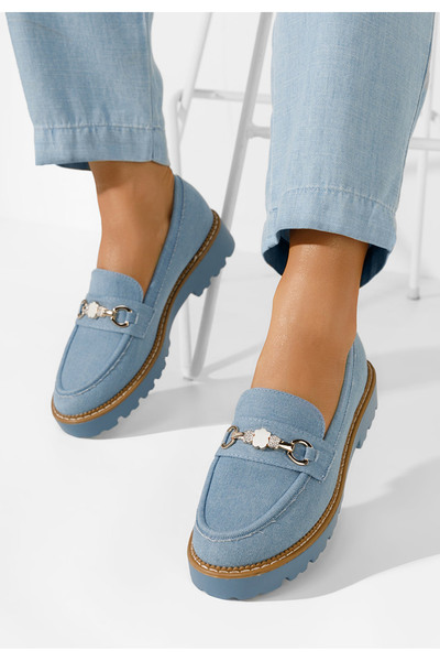 B T Shoes Mocasini dama Aelle V2 denim