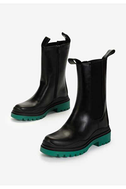 B T Shoes dámské polokozačky Laponia V4