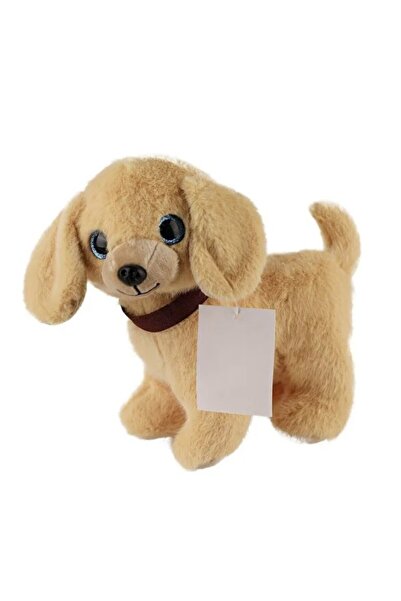 Generic Brand Plush Dog with Sound - 2309033 - Light Brown