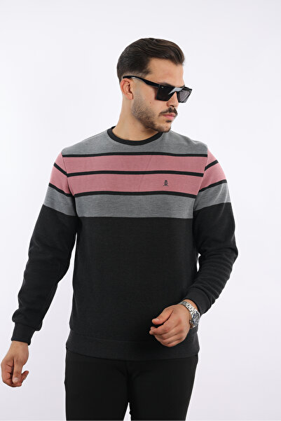 rugatchi سترة بياقة دائرية من نسيج سيلانيك المبطن - مقاس عادي