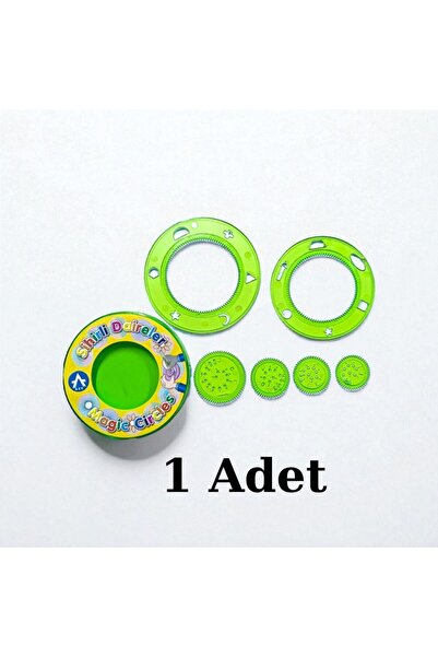 Nostaljik Lezzetler Sihirli Daireler Eğitici Çizim Seti