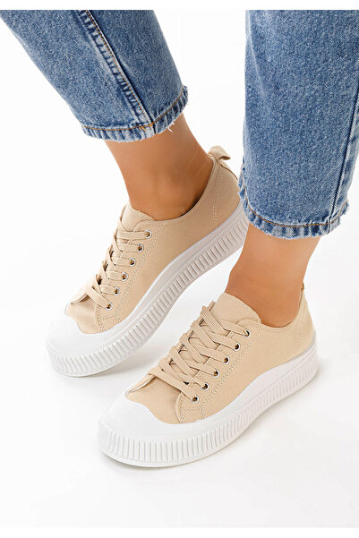 B T Shoes Γυναίκα Sneakers Χακι Campo