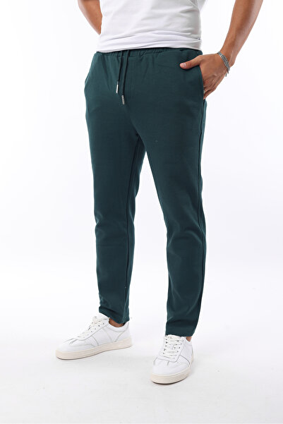 Rodrigo Men's Relaxed Fit Pique Cotton Soft Sweatpants
