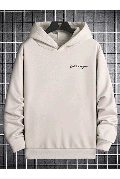 FAVORİST Chicago Hooded Cotton Unisex Model