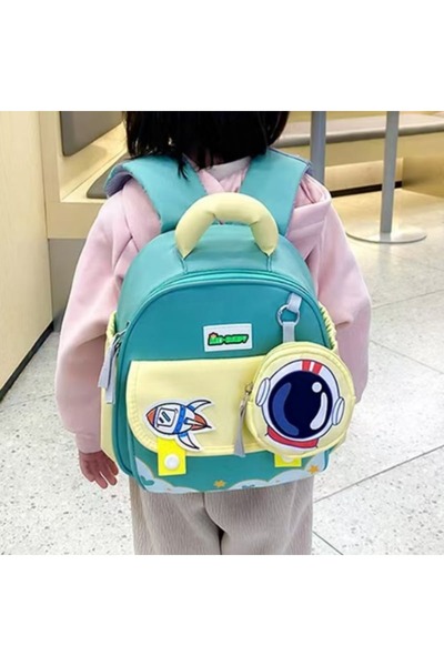 OEM Ghiozdan pentru gradinita, scoala primara sau calatorii, 27 x 23 x 9 cm, ...