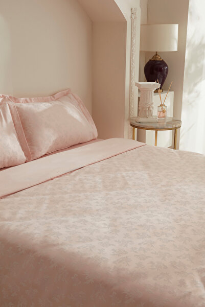 Karaca Home Viole Double Duvet Cover Set Powder