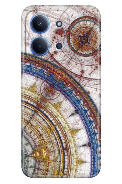 Cekuonline Xiaomi Redmi 15C 4g Compatible Case Patterned Silicone Printed Cov...