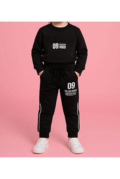 EGELİMODA Seasonal Long Sleeve Two Thread 2-Piece Boys' Tracksuit Set