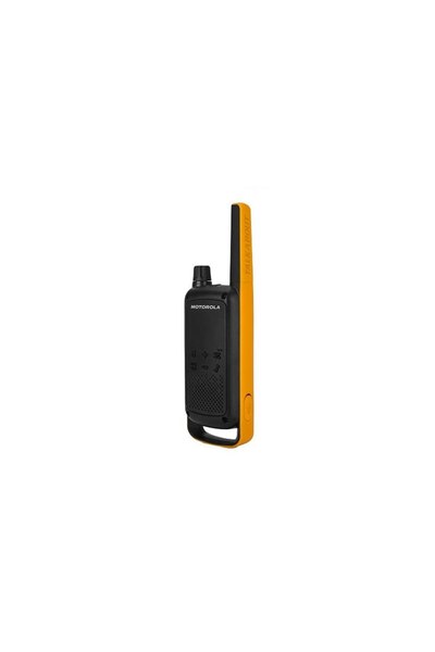 Motorola Talkabout T82 Radio Station, Black-Yellow, 16 Channels, 2 Walkie-Talkies