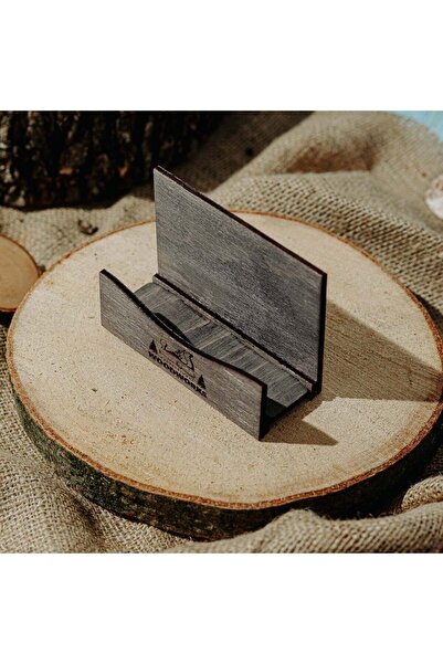 OEM Wooden Business Card Holder HH953 Personalized 10x7.5x2.5 cm
