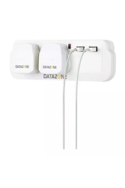 Datazone محول مقبس الطاقة ثنائي الاتجاه مع شاحن 2USB