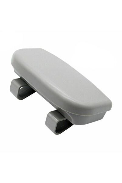 OEM Car glasses holder with included mounting clips - Light gray