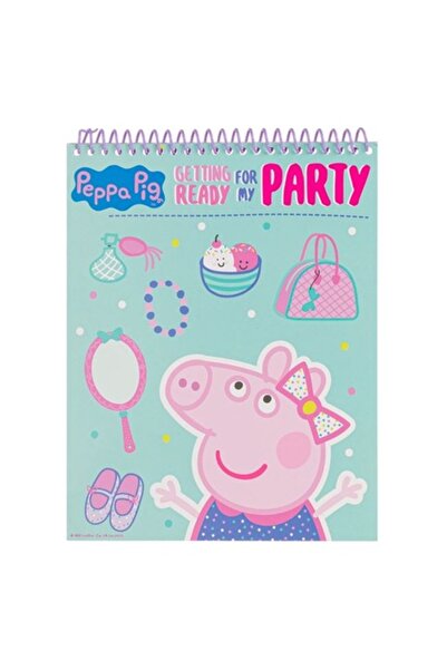 Bibilel Kids Σετ σχεδίασης, αυτοκόλλητα, 6 μαρκαδόροι, χαρακτήρας Πέππα το Γο...