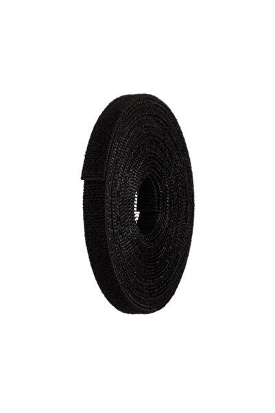 SOHO Velcro tape for cable or accessory organization, 4m, Black