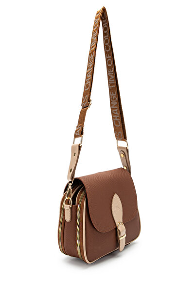 minebag Multi-Compartment Faux Leather Women's Crossbody Bag Dave Taba