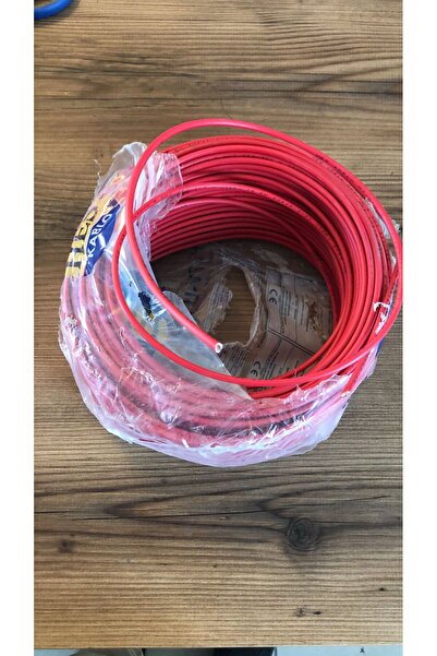 Hes 6 mm2 NYA Kablo KIRMIZI 10 Metre