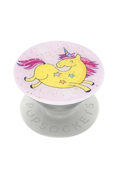 DONARIS Suport telefon, DON Stable, S97, Plastic dur, Unicorn săritor cu scli...