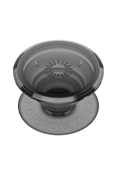 popsocket Suport telefon, T62, plastic dur, translucid intens închis