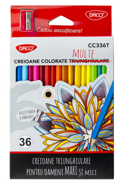 Daco Creion color 36 culori