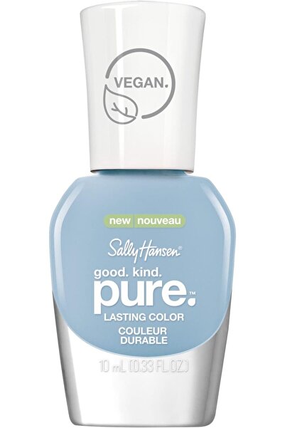 Sally Hansen طلاء أظافر نباتي نقي من جود كايند، لون أكوامارين، 10 مل #373