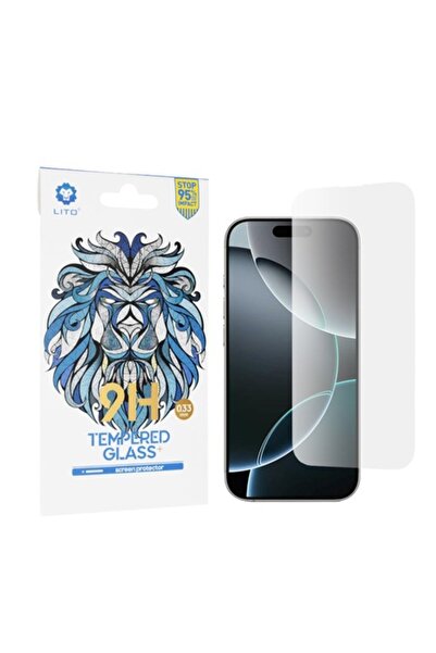 Don Ecran de protecție din sticlă pentru iPhone 16 Pro, T35, sticlă de protec...