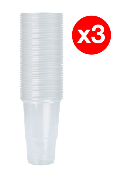 Oscar – Plastic Cups 400cc – 3 x 50 Pieces