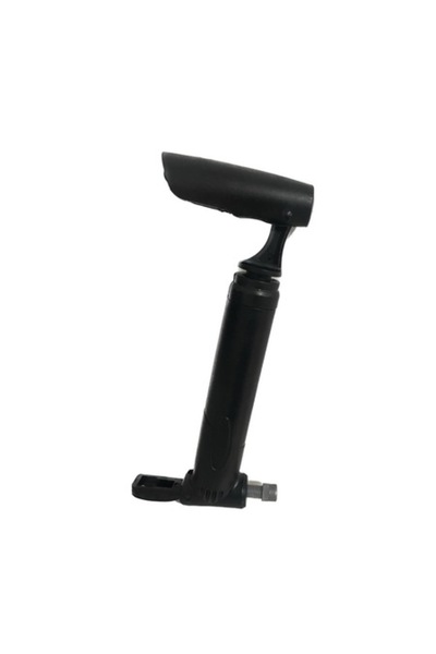 SOHO Telescopic bike pump with mount, Black