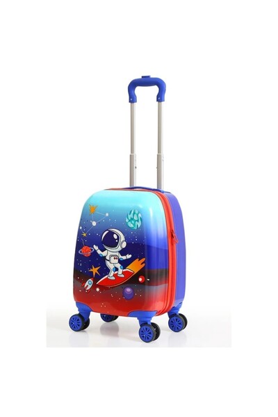 Bezubi Cărucior pentru copii junior, model astronaut, bagaj de cabină