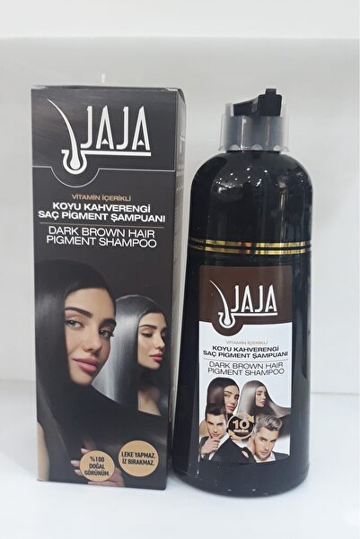 Jaja Beyaz Kapatıcı Şampuan Boya Koyu Kahve 300 ML (Eski Ambalaj)