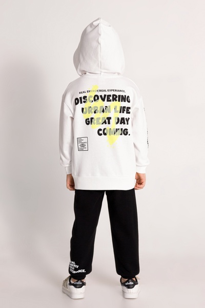 DMB BOYS & GIRLS Boy's Cotton Pocket Cardigan 2-Piece Tracksuit Set