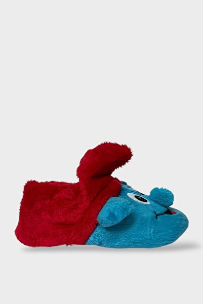 Liger Χαριτωμένα παιδικά παπούτσια για το σπίτι Παπούτσια για το σπίτι Παπούτσια για το νηπιαγωγείο ΜΠΛΕ - ΚΟΚΚΙΝΟ