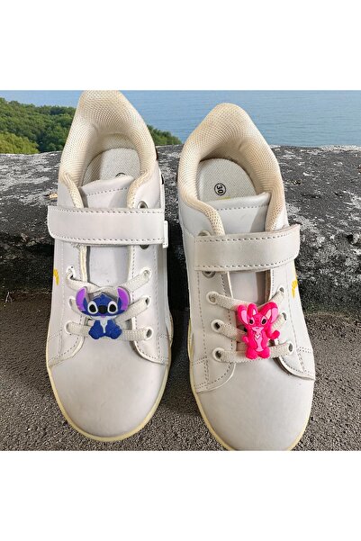 Buki'nin Atölyesi Spor Ayakkabı Bağcık Jibbitz / Charm / Süsü Klipsli Stitch ...