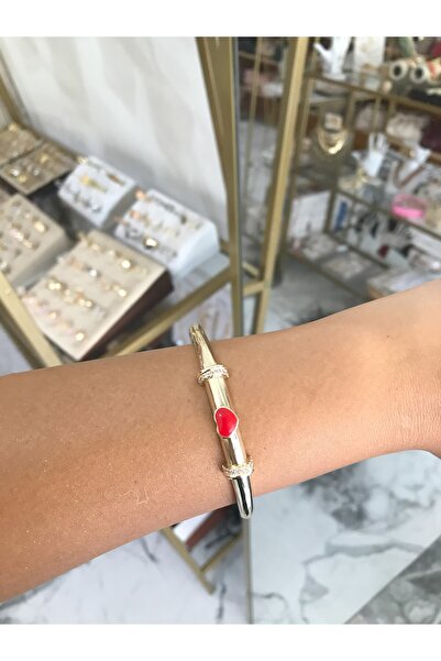 the ASEL İNCİ القلب مفصلة الصفد سوار