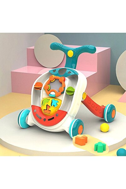 SOLTOY Antepremergator si centru de activitati 2 in 1 Rolling Ball, multiple ...