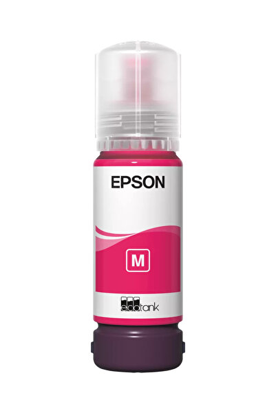 EPSON زجاجة حبر EcoTank Magenta سعة 108، بسعة تصل إلى 2100 صفحة، 70 مل، متوافقة مع طابعات L8050 وL18050